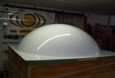 White Acrylic Dome