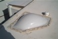 RV shower skylight